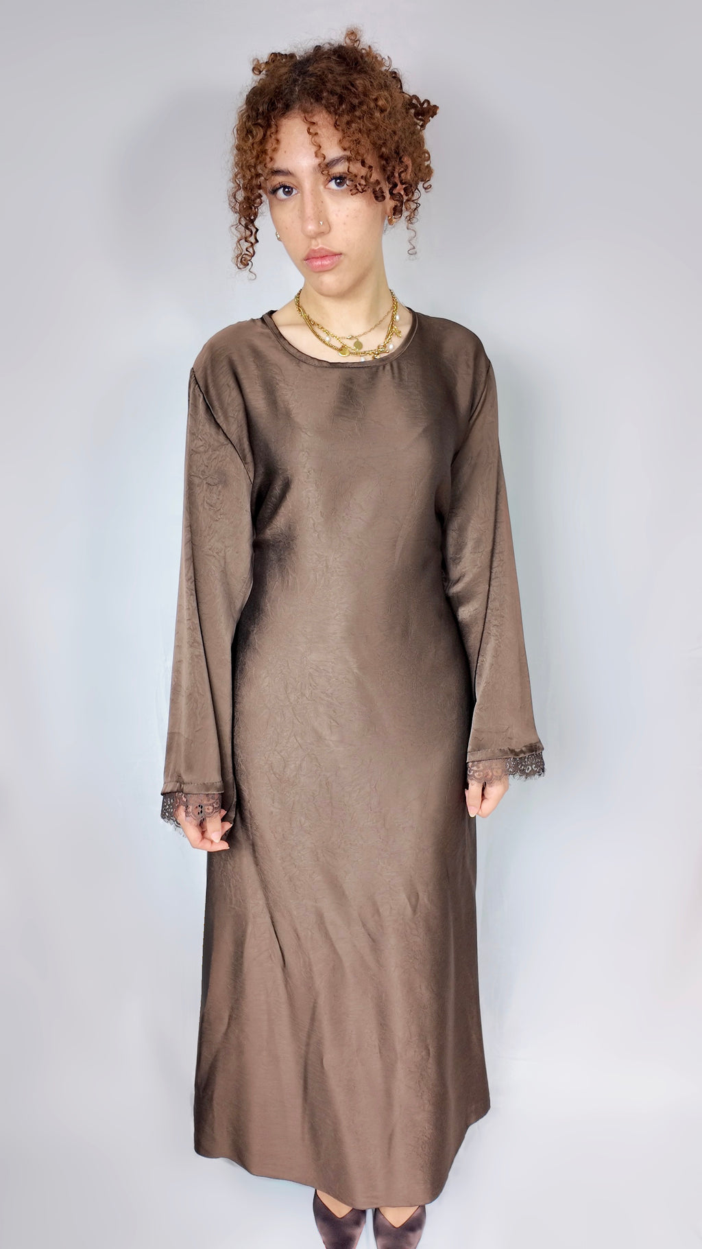 ROBE MELYA MANCHE DENTELLE