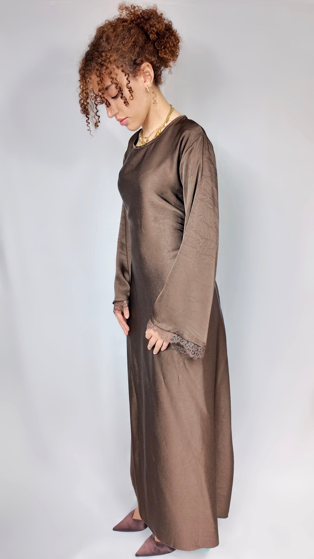 ROBE MELYA MANCHE DENTELLE